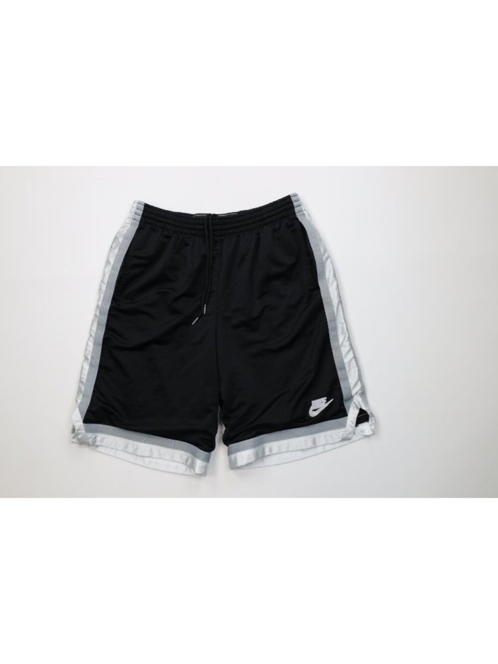 Vintage Y2K Nike Dazzle Mens Medium Heavyweight Gym Basketball Shorts Black